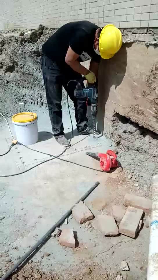 开福新旧混凝土植筋连接加固